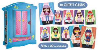 LISCIANI MONTESSORI BABY WOOD MAGNETYCZNA LALKA 4