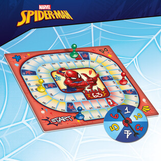 LISCIANI SPIDERMAN PLECAK Z GRĄ I KARTAMI 4