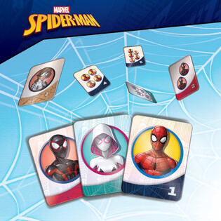 LISCIANI SPIDERMAN PLECAK Z GRĄ I KARTAMI 5