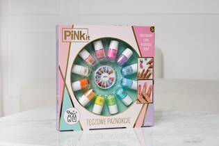 PINK IT TĘCZOWE PAZNOKCIE 4