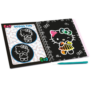 LISCIANI HELLO KITTY SKETCHBOOK SCRATCH REVEAL 2