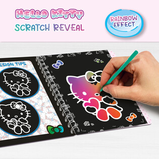 LISCIANI HELLO KITTY SKETCHBOOK SCRATCH REVEAL 3