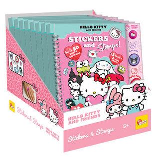 LISCIANI HELLO KITTY NAKLEJKI I STEMPELKI 4