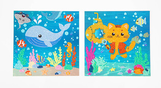 DIAMOND DOTZ DOTZ BY NUMBER UNDER THE SEA 3