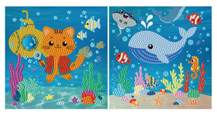 DIAMOND DOTZ DOTZ BY NUMBER UNDER THE SEA 5
