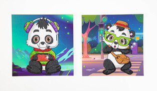 DIAMOND DOTZ DOTZ BY NUMBER PANDA TIME 3