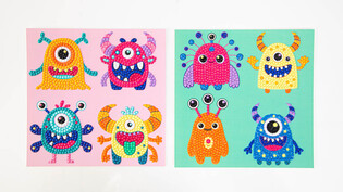 DIAMOND DOTZ DOTZ BY NUMBER TINY MONSTERS 2 5