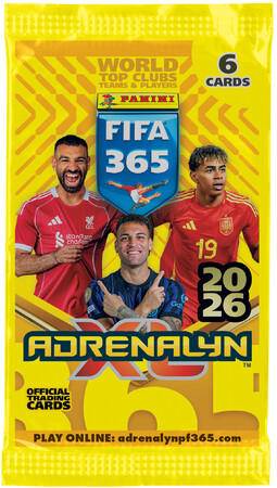PANINI FIFA ADRENALYN XL 2026 SASZETKA Z KARTAMI