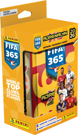 PANINI FIFA ADRENALYN XL 2026 PUSZKA KOLEKCJONERA 5