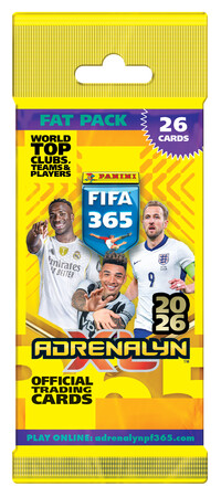 PANINI FIFA ADRENALYN XL 2026 SASZETKA FAT PACK 4