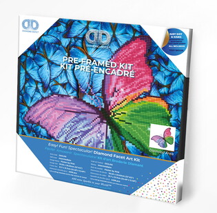 DIAMOND DOTZ ADULTS FLUTTER BY PINK