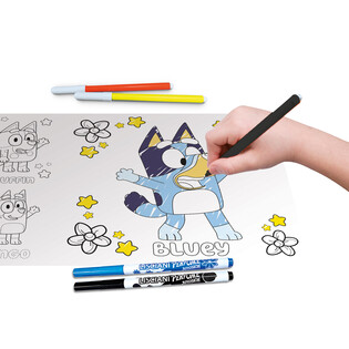 LISCIANI BLUEY SZKOŁA RYSOWANIA Z TABLICĄ LED 4