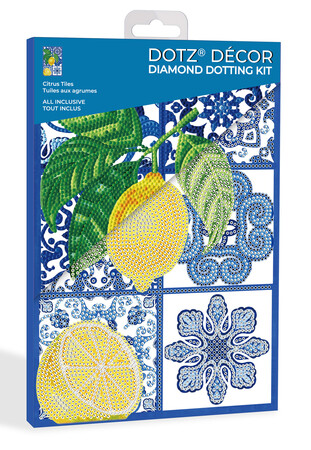 DIAMOND DOTZ ADULTS CITRUS TILES