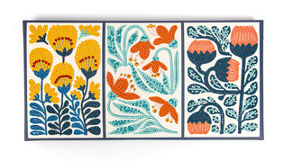 DIAMOND DOTZ ADULTS MODERN FLORAL TRIPTYCH 3