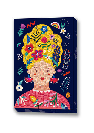 DIAMOND DOTZ ADULTS FLORAL GIRL 2