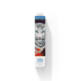 DIAMOND DOTZ ADULTS WHITE TIGER IN AUTUMN