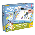 LISCIANI BLUEY SZKOŁA RYSOWANIA Z TABLICĄ LED