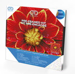 DIAMOND DOTZ ADULTS DHALIA WITH FRAME