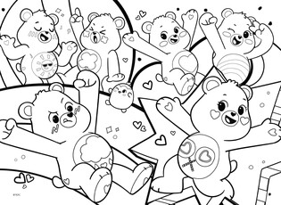 LISCIANI TROSKLIWE MISIE PUZZLE DWUSTRONNE M-PLUS 48 EL. 4