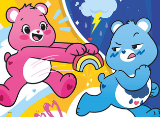 LISCIANI TROSKLIWE MISIE PUZZLE PODŁOGOWE 4x48 5