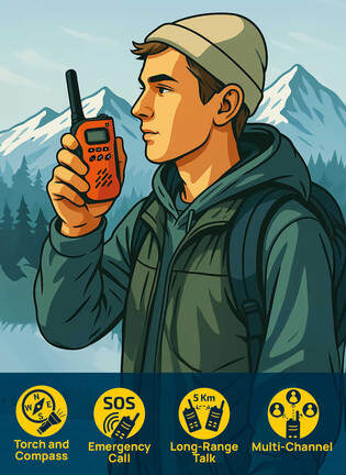 LISCIANI I"M A GENIUS EXPLORER WALKIE-TALKIE 3