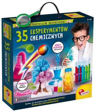 LISCIANI I"M A GENIUS 35 EKSPERYMENTÓW CHEMICZNYCH