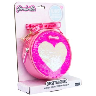 GIRABRILLA MAŁA OKRĄGŁA TOREBKA Z SERCEM 2