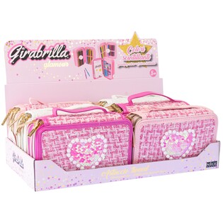 GIRABRILLA PIÓRNIK TWEED MAGENTA / RÓŻOWY / BIAŁY - MIX
 9