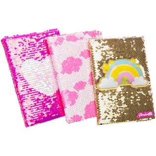 GIRABRILLA KAWAII NOTES ZŁOTY / MAGENTA / RÓŻOWOBIAŁY - MIX
 6