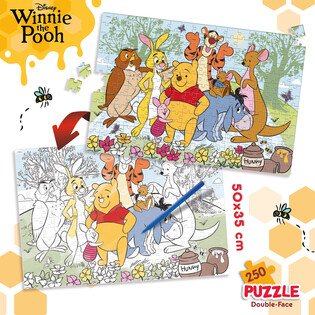 LISCIANI DISNEY PUZZLE DF PLUS 250 KUBUŚ PUCHATEK 4