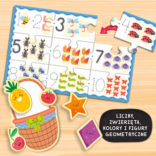 LISCIANI CAROTINA CIĘ NAUCZY EDUKACYJNE KOŚCI LOGIKA I PAMIĘĆ
 4