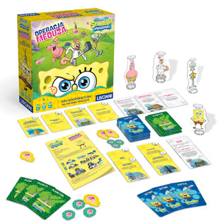 LISCIANI SPONGEBOB GRA KOOPERACYJNA NA RATUNEK MEDUZOM 3