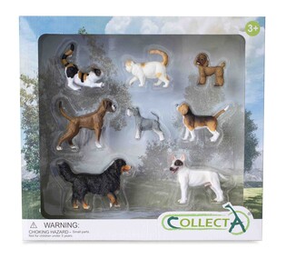 COLLECTA ZESTAW 8 KOTÓW I PSÓW