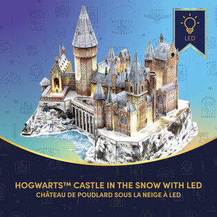 CUBIC FUN HARRY POTTER ZAMEK HOGWART LED 3
