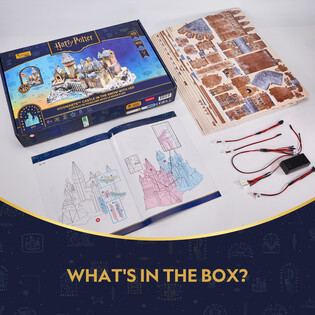 CUBIC FUN HARRY POTTER ZAMEK HOGWART LED 5