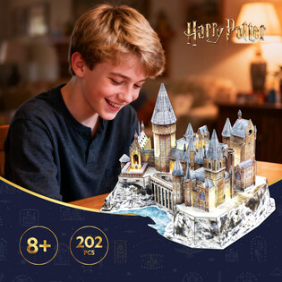 CUBIC FUN HARRY POTTER ZAMEK HOGWART LED 6