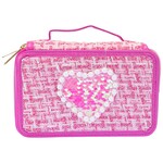 GIRABRILLA PIÓRNIK TWEED MAGENTA / RÓŻOWY / BIAŁY - MIX
