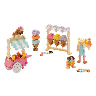 PLUS-PLUS NAUCZ SIĘ BUDOWAĆ LODZIARNIĘ- 285 ELEMENTÓW 5