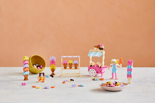 PLUS-PLUS NAUCZ SIĘ BUDOWAĆ LODZIARNIĘ- 285 ELEMENTÓW 6