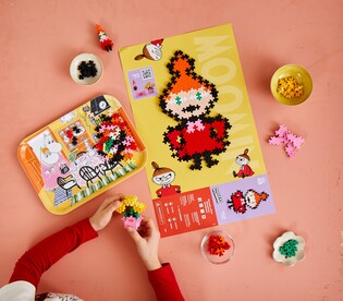 PLUS-PLUS PUZZLE BY NUMBER MUMINKI TUBA MAŁA MI - 270 ELEMENTÓW
 3