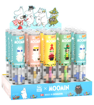 PLUS-PLUS BIG MUMINKI DISPLAY DOLINA MUMINKÓW - 15 TUB