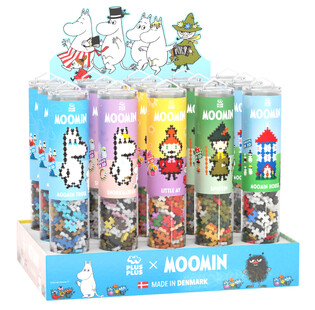 PLUS-PLUS PUZZLE BY NUMBER MUMINKI DISPLAY DOLINA MUMINKÓW - 15 TUB