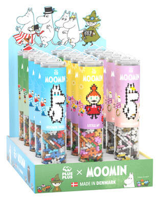 PLUS-PLUS PUZZLE BY NUMBER MUMINKI DISPLAY DOLINA MUMINKÓW - 15 TUB 2