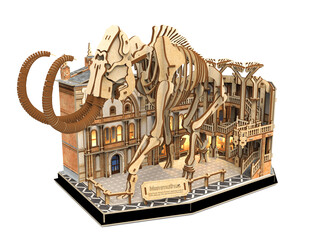 CUBIC FUN NATURAL MUSEUM MAMUT 2