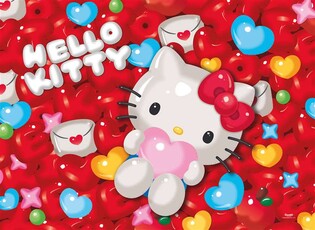 LISCIANI PUZZLE ADULTS HELLO KITTY 1000 ELEMENTÓW 2