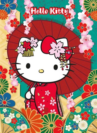LISCIANI PUZZLE ADULTS HELLO KITTY 1000 ELEMENTÓW 3