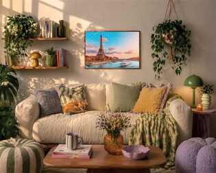 LISCIANI PUZZLE ADULTS WIEŻA EIFFLA 1000 ELEMENTÓW 5