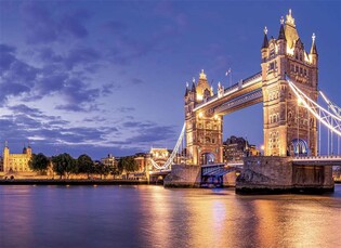 LISCIANI PUZZLE ADULTS TOWER BRIDGE 1000 ELEMENTÓW 2