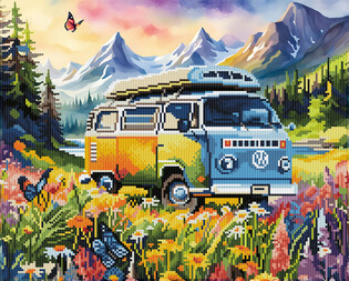 DIAMOND DOTZ ADULTS CANVA COUNTRYSIDE JOURNEY
 4