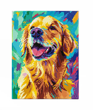 DIAMOND DOTZ ADULTS CANVA GOOD BOY!
